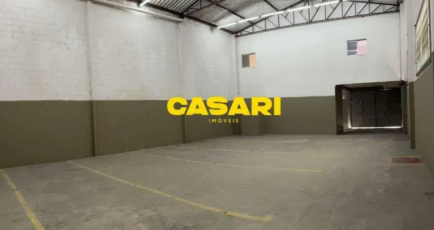 Galpão para alugar, 278 m² - jordanópolis - são bernardo do campo/sp