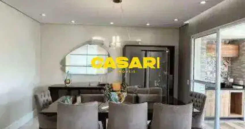 Apartamento Alto Padrão de 180m² para Aluguel no Domo Prime – 4 Dormitórios, 3 Suítes e Vista para a Piscina em São Bernardo do Campo