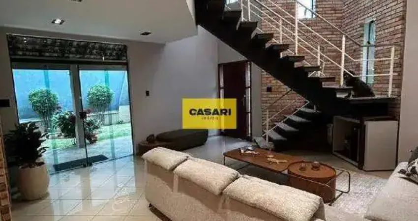 Sobrado de alto padrão à venda com 3 dormitórios, 295m² – jordanópolis – são bernardo do campo/sp