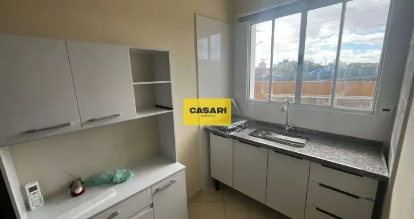 Kitnet com 1 dormitório para alugar, 16 m² - rudge ramos - são bernardo do campo/sp