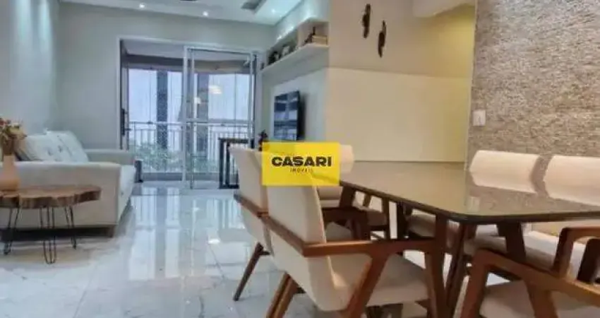 Apartamento com 3 dormitórios, sendo 2 suítes à venda, 104 m² - centro - são bernardo do campo/sp