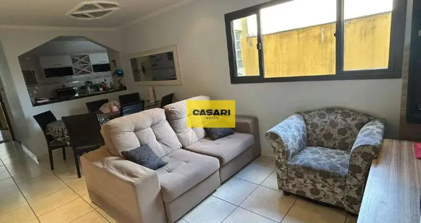 Apartamento com 107m² - 3 dormitórios - Camilópolis - Santo André-SP