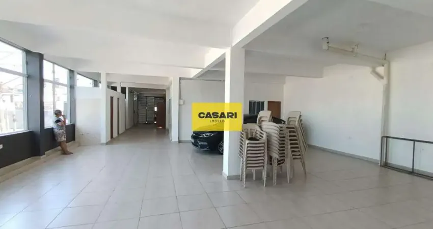 Salão comercial com 2 ambientes e casa administrativa – alto fluxo em são bernardo