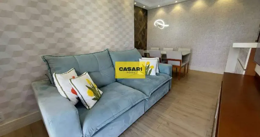 Apartamento 2 dormitórios com varanda gourmet à venda no centro de são bernardo do campo