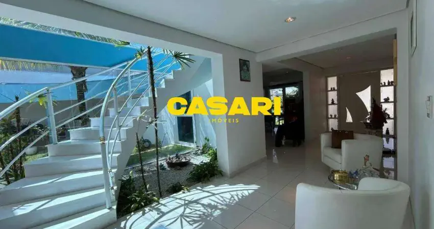 Sobrado com 3 dormitórios à venda, 571 m² - centro - são bernardo do campo/sp