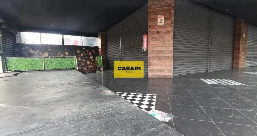 Salão comercial para alugar – 150m² mobiliado para restaurante no jardim do mar, são bernardo