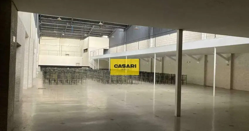 Galpão para locação com 900 m², 12 docas e pátio 3.000 m² – excelente localização em são bernardo do campo