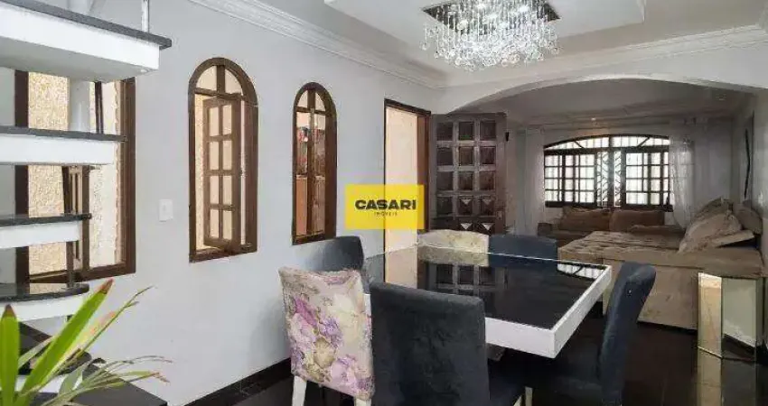 Sobrado à venda no bairro demarchi – 3 suítes, 214 m² – são bernardo do campo