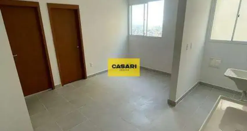 Apartamento na vila palmares no condomínio san marino, em santo andré - 2 dormitórios e 1 vaga de garagem