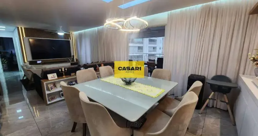 Apartamento à venda com 3 dormitórios e 123m² no centro de são bernardo do campo – condomínio domo life