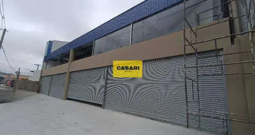 Galpão novo em são bernardo do campo com 260 m² e localização estratégica próximo à via anchieta