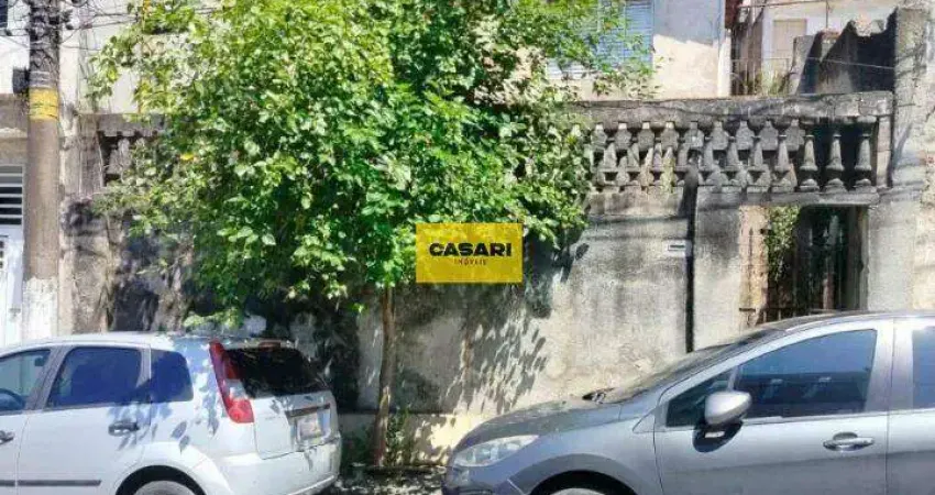 Terreno com casa antiga à venda em rua tranquila no centro de são bernardo – 180m² com documentação ok