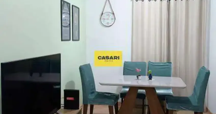 Apartamento amista condominio, 3 dormitorios, 1 suite, varanda, 1 vaga coberta, 61m2- planalto -sbc