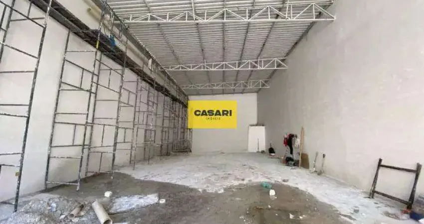 Galpão de esquina para alugar no centro de são bernardo do campo – 310m² com pé direito alto e 3 vagas