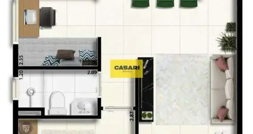 Lançamento no parque anchieta – apartamento 2 dormitórios à venda em são bernardo do campo