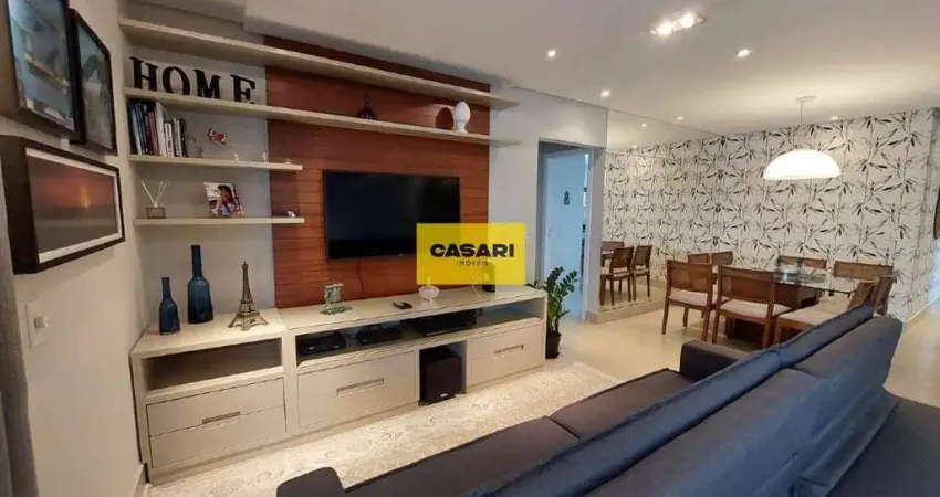Apartamento com varanda gourmet à venda, 3 suítes, lazer e 3 vagas de garagem.