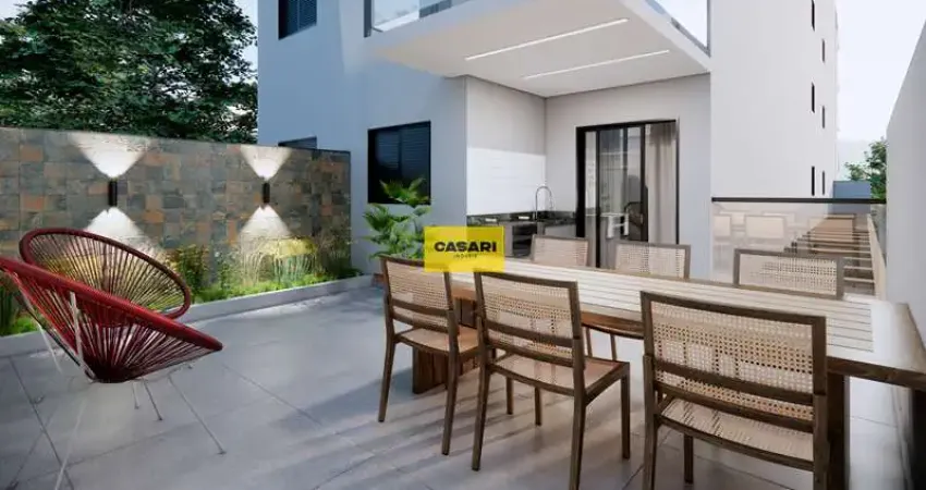 Apartamento com 2 quartos à venda no Jardim, Santo André 