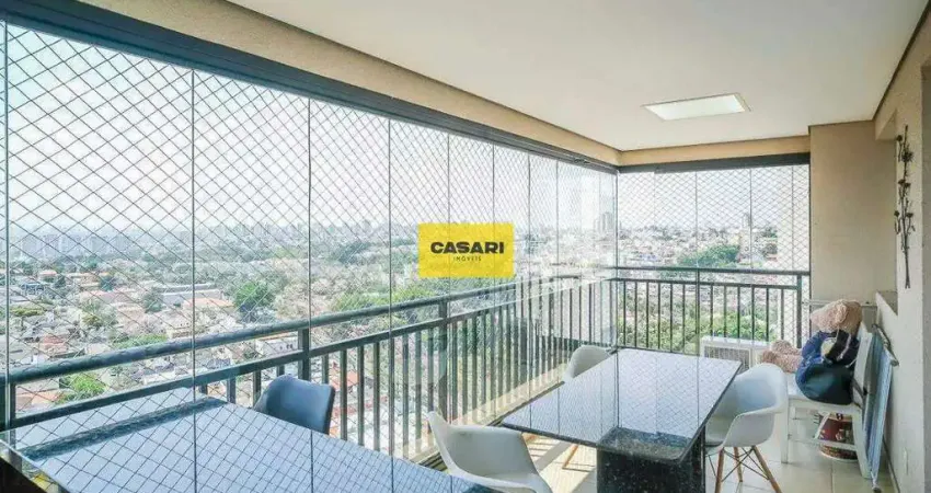 Apartamento com 3 dormitórios à venda, 128 m² - jardim são caetano - são caetano do sul/sp