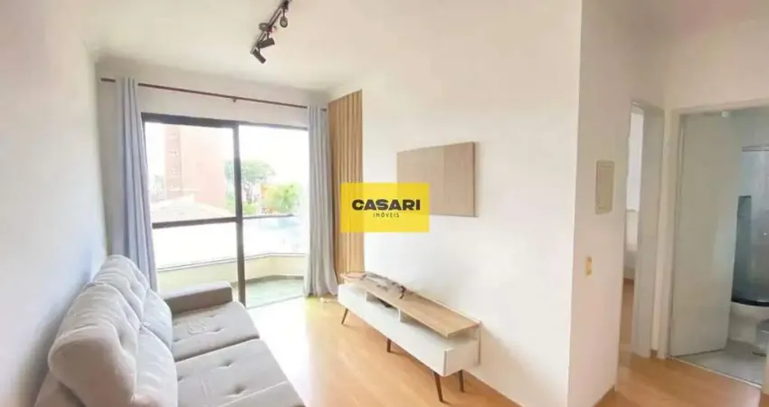 Apartamento mobiliado 1 dormitório com sacada e vaga – são bernardo do campo