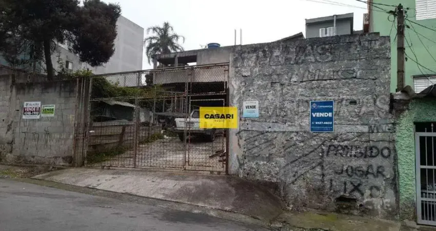 Terreno 252m² sendo 10x30 à venda no ferrazópolis – são bernardo/sp