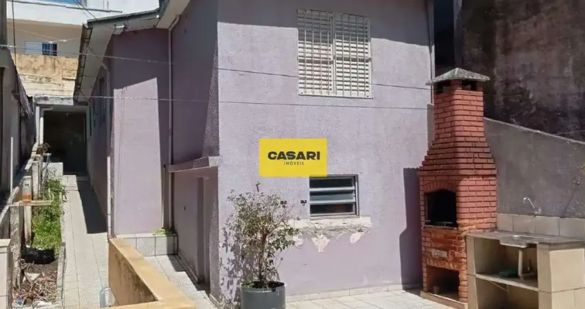 Casa térrea à venda no bairro campanário – diadema/sp – 2 quartos, quintal e churrasqueira