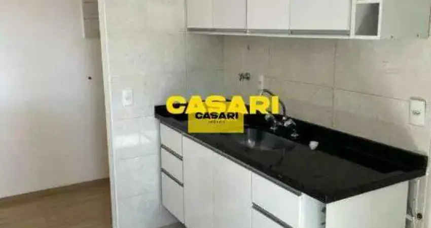 Apartamento com 2 quartos, 70 m² - aluguel- jardim - santo andré/sp