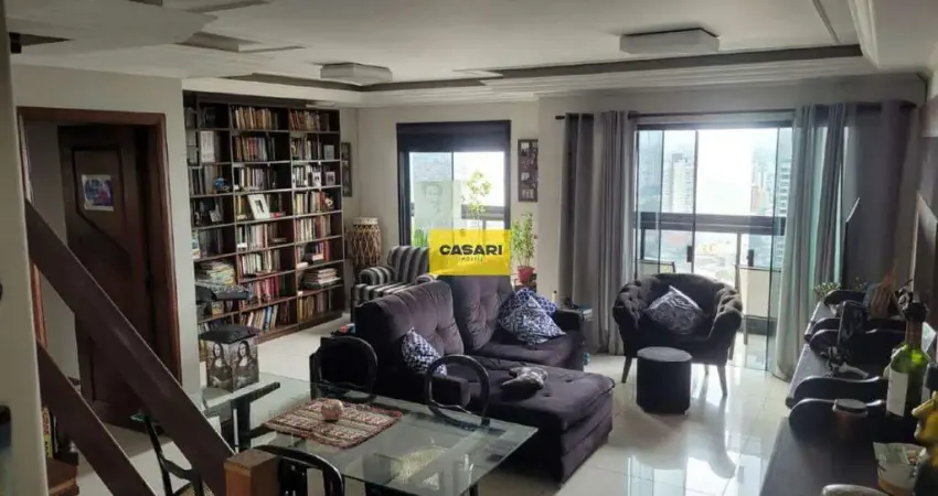 Cobertura à venda no jardim do mar – 196m², 3 dormitórios, jacuzzi, churrasqueira e 4 vagas