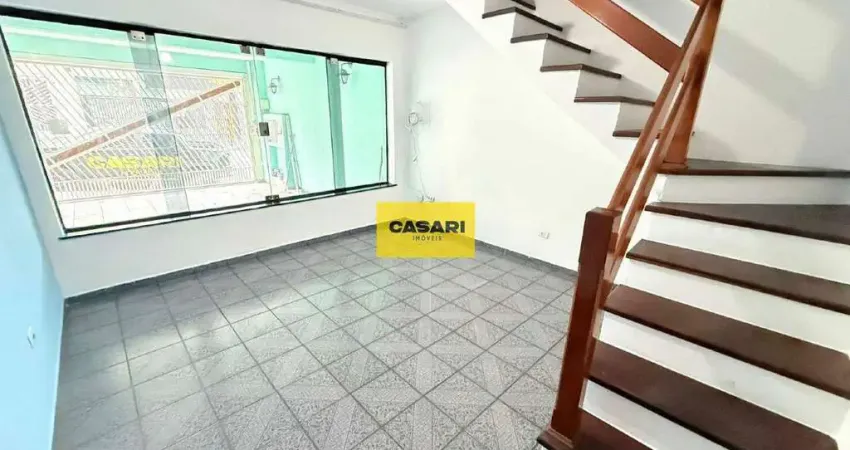 Sobrado para locação no bairro independência – 4 quartos, 3 suítes e salão com churrasqueira