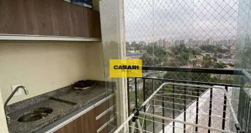 Apartamento à venda em santo andré – 66 m², 2 dormitórios (1 suíte) e varanda gourmet