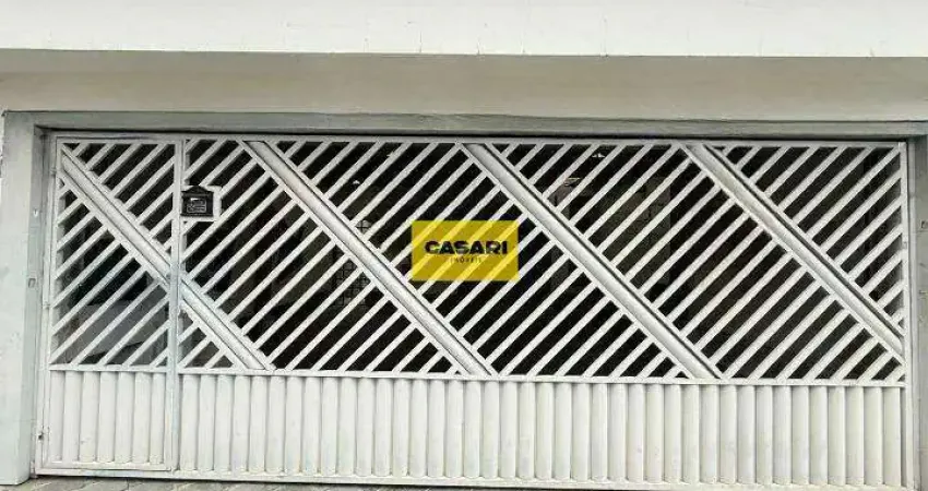 Casa térrea à venda no jardim hollywood – 2 dormitórios, quintal e edícula, excelente localização em são bernardo do campo