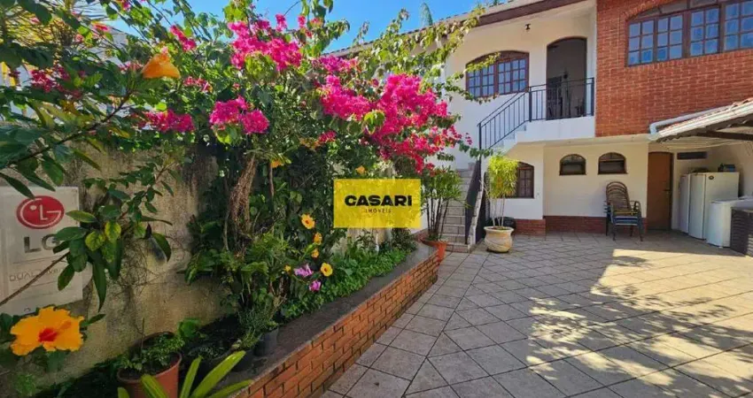 Lindo sobrado à venda no jardim do mar – 3 quartos, suíte, espaço gourmet e edícula em são bernardo do campo