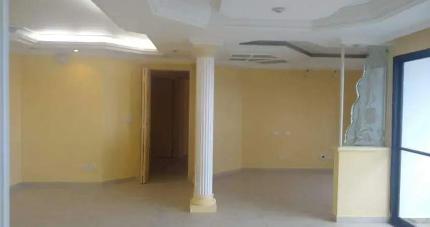 Apartamento amplo com 3 dormitórios e varanda fechada – 160 m² para alugar no bairro anchieta, são bernardo do campo