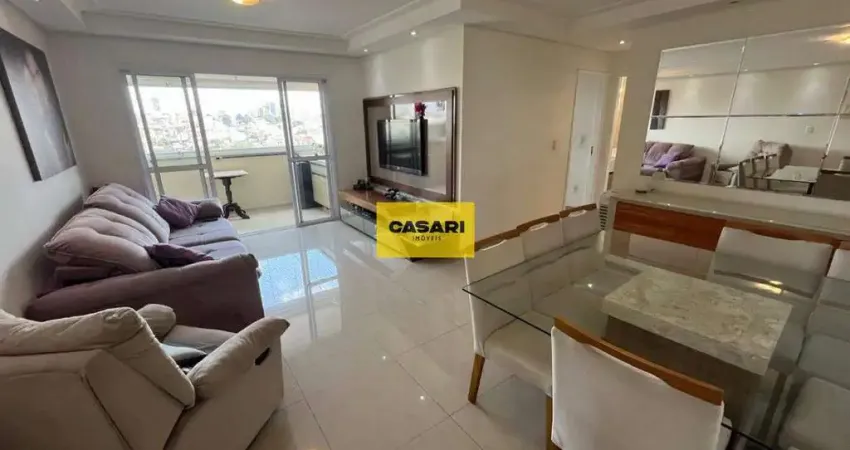 Apartamento à venda no condomínio tutoia – 2 dormitórios, 1 suíte e 2 vagas fixas em santo andré