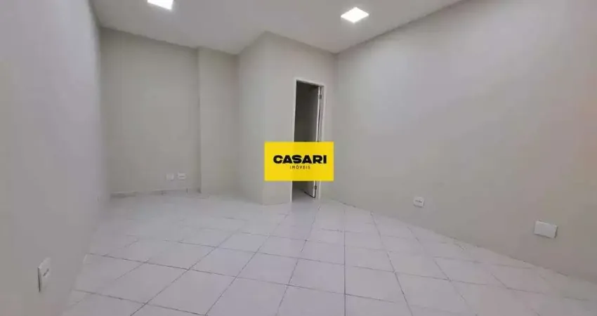 Sala comercial para locação no centro de são bernardo – 25m², pacote incluso