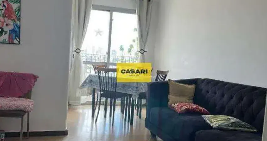 Apartamento 3 quartos, 2 banheiros, sacada, 1 vaga coberta, 73m2- jardim do mar - sbc