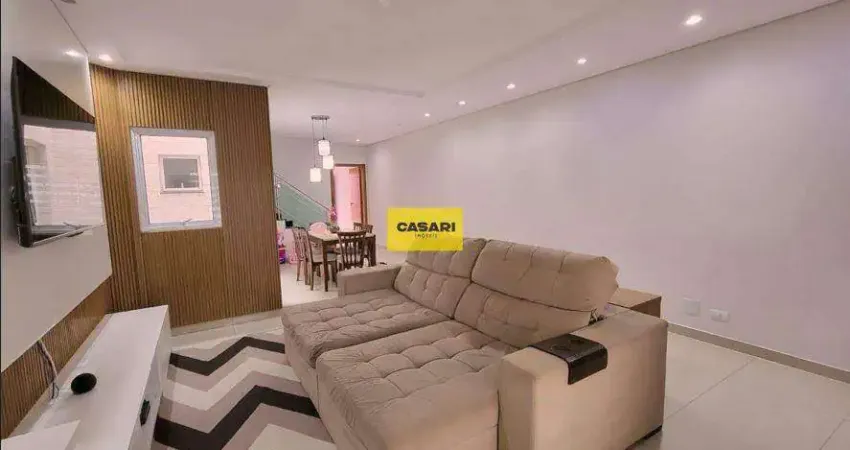 Sobrado com 3 suítes - 4 vagas - 184m² - assunção - são bernardo do campo