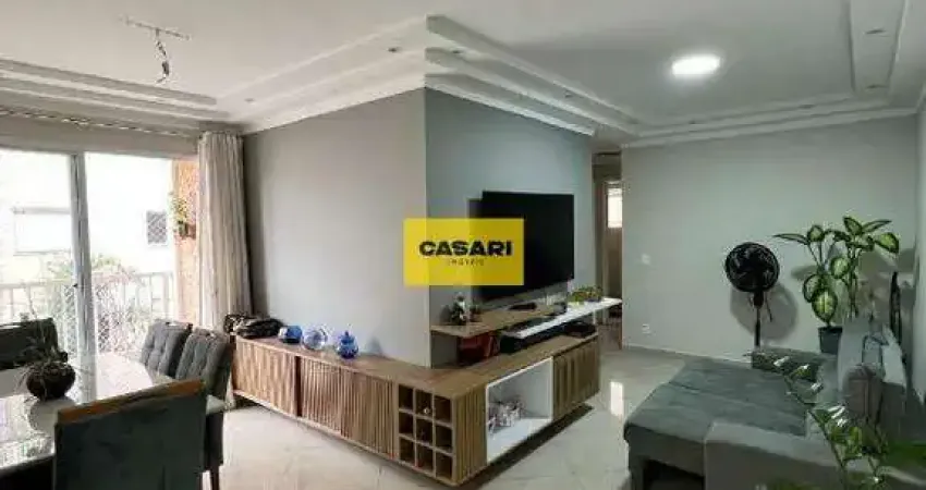 Apartamento 72m² no condomínio smile — 3 dormitórios, varanda e lazer completo no planalto sbc