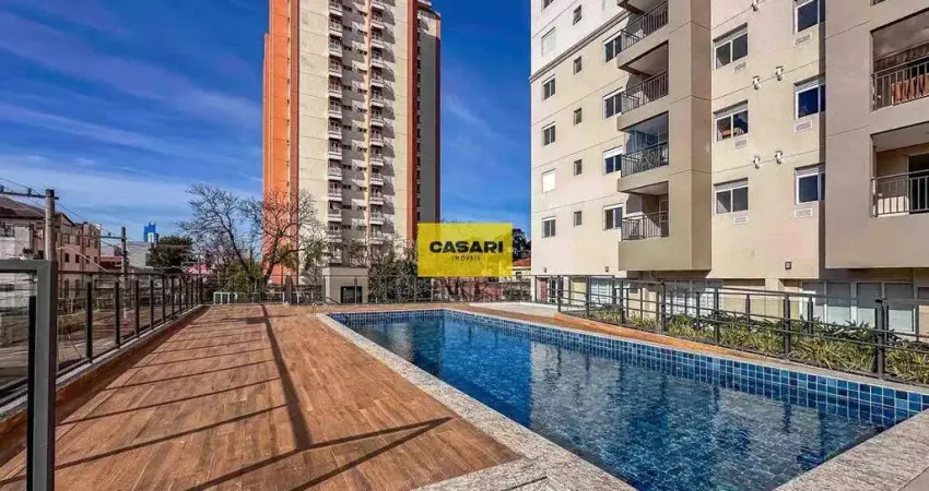 Apartamento com 2 quartos e varanda no centro de santo andré – próximo à estação