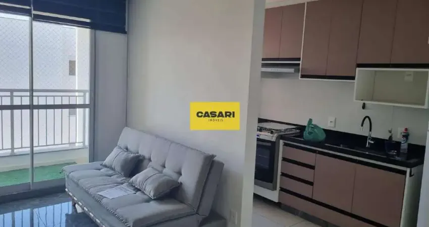 Apartamento 2 quartos, varanda, condominio living magic rudge ramos - último andar - 52m2- rudge ramos - sbc