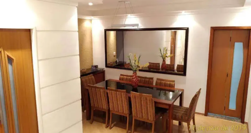 Apartamento 3 quartos, 1 suite, 2 vagas fixas, 117m2, rudge ramos - sbc