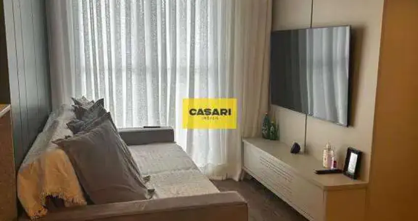 Apartamento completo, 2 quartos, varanda gourmet, 1 vaga coberta, 56m2, rudge ramos - sbc