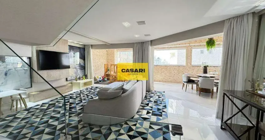 Cobertura à venda no rudge ramos – são bernardo do campo | 3 suítes, 185m², varanda gourmet e alto padrão