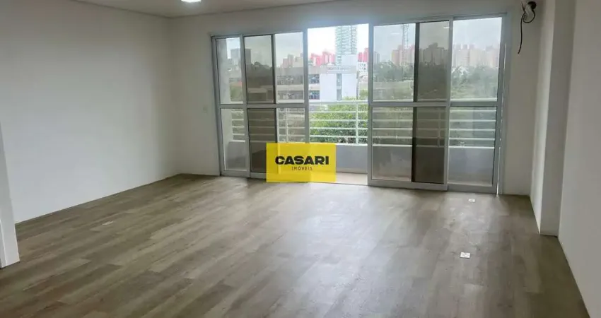 Sala comercial com sacada e banheiro, reformada - marco zero - 46m²