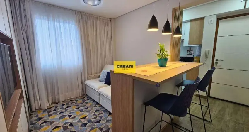 Apartamento de 1 dormitório com alto padrão de acabamento – prédio novo