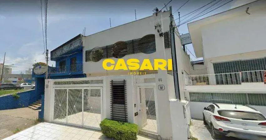 Casa com 2 dormitórios à venda, 193 m² - centro - são bernardo do campo/sp