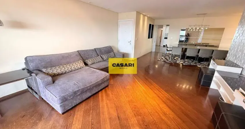 Apartamento mobiliado para locação com 220m² e 4 dormitórios em condomínio completo