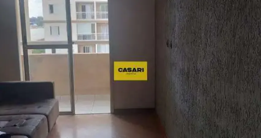Apartamento vago, 1 quarto, sala com sacada, cozinha americana, 1 vaga coberta- 55m2, centro-sbc
