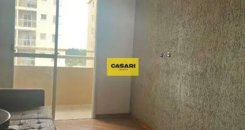 Apartamento vago, 1 quarto, sala com sacada, cozinha americana, 1 vaga fixa e coberta- 55m2, Centro-Sbc