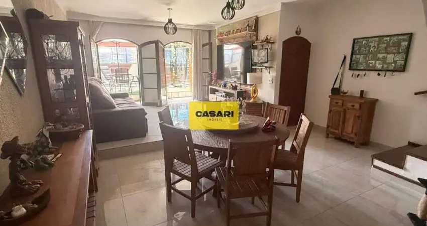 Sobrado Residencial à Venda: 3 Dormitórios com Suíte, 170,72 m² Úteis, Frente - Nova Petrópolis, SBC