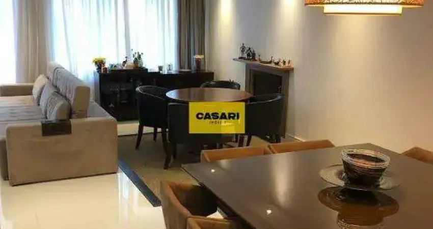 Apartamento no Centro de São Bernardo do Campo - Porteira Fechada - 205m², 3 quartos (planta original 4) - 4 Vagas Livres